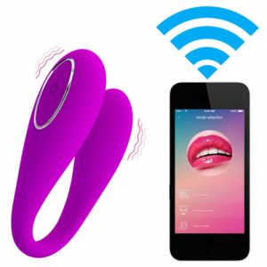 Pretty Love August – Δονητής Smartphone με Bluetooth & Έλεγχο μέσω Εφαρμογής - ΜΩΒ