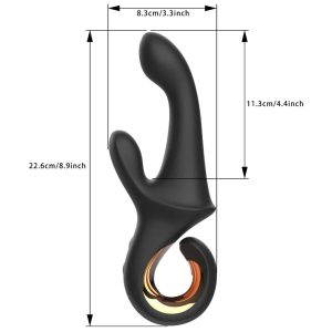 TOYBOX Gold Finger Rabbit vibrator blue - Image 11